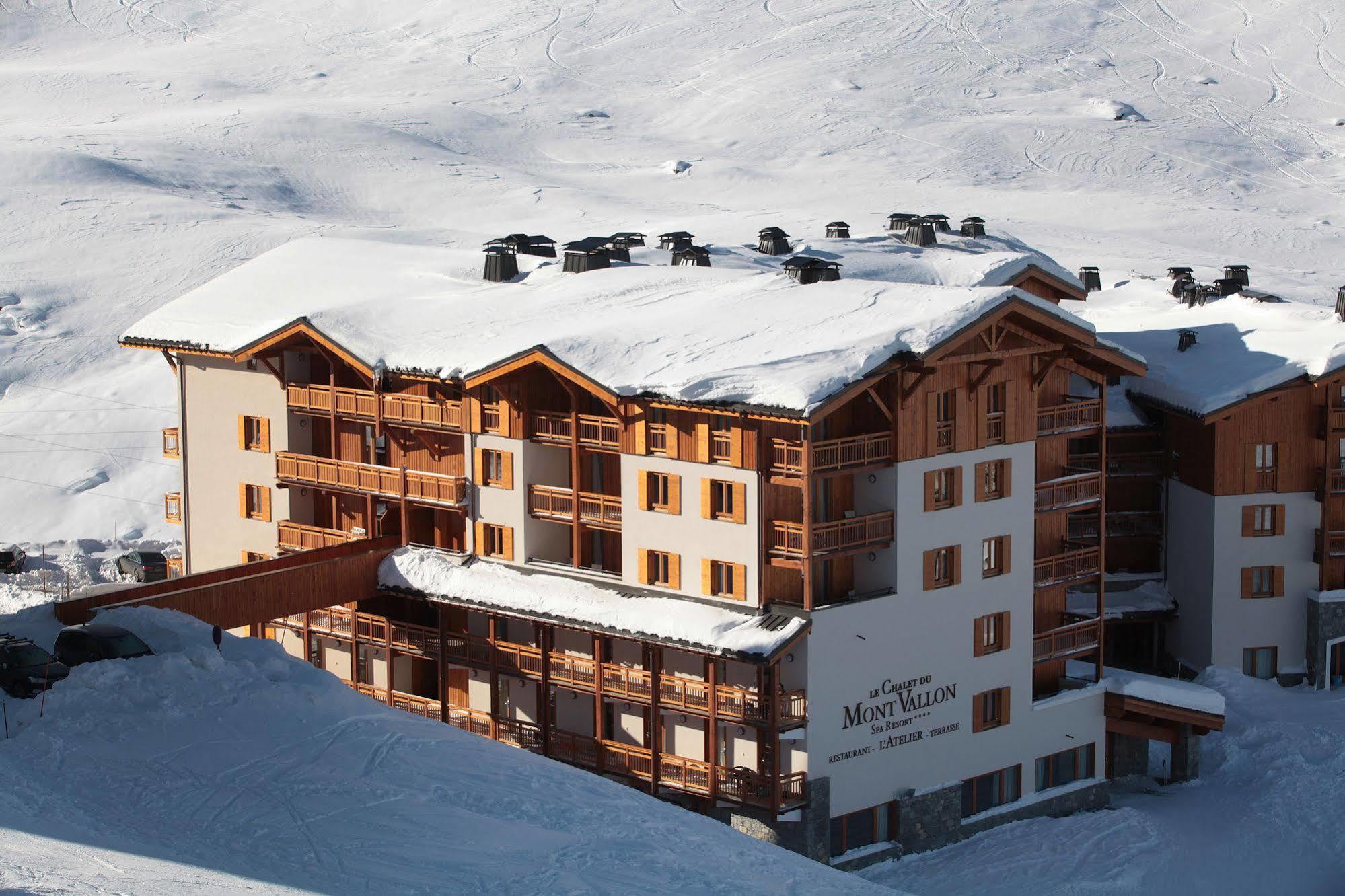 Le Chalet Du Mont Vallon Spa Resort Les Menuires المظهر الخارجي الصورة