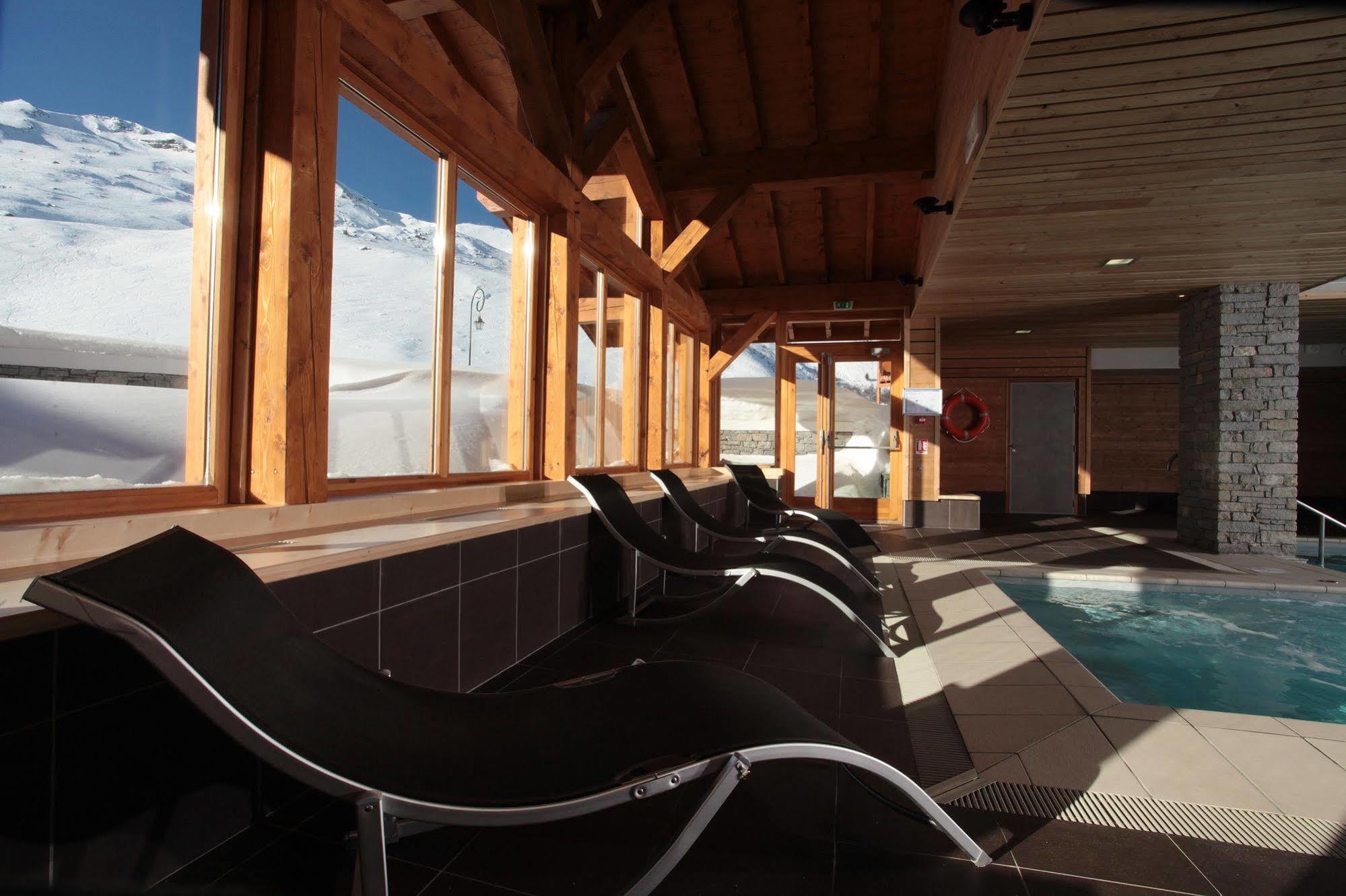 Le Chalet Du Mont Vallon Spa Resort Les Menuires المظهر الخارجي الصورة