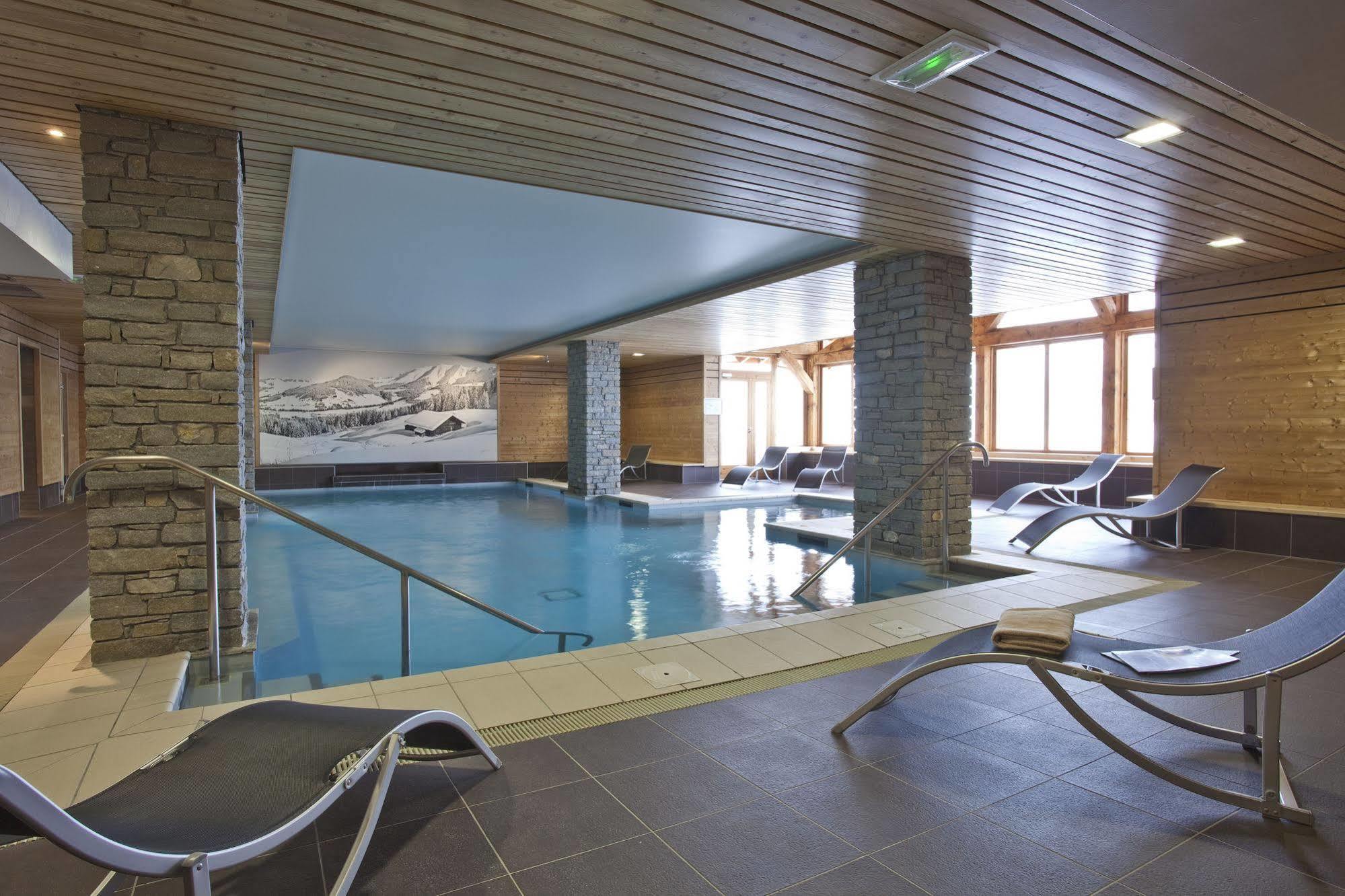 Le Chalet Du Mont Vallon Spa Resort Les Menuires المظهر الخارجي الصورة