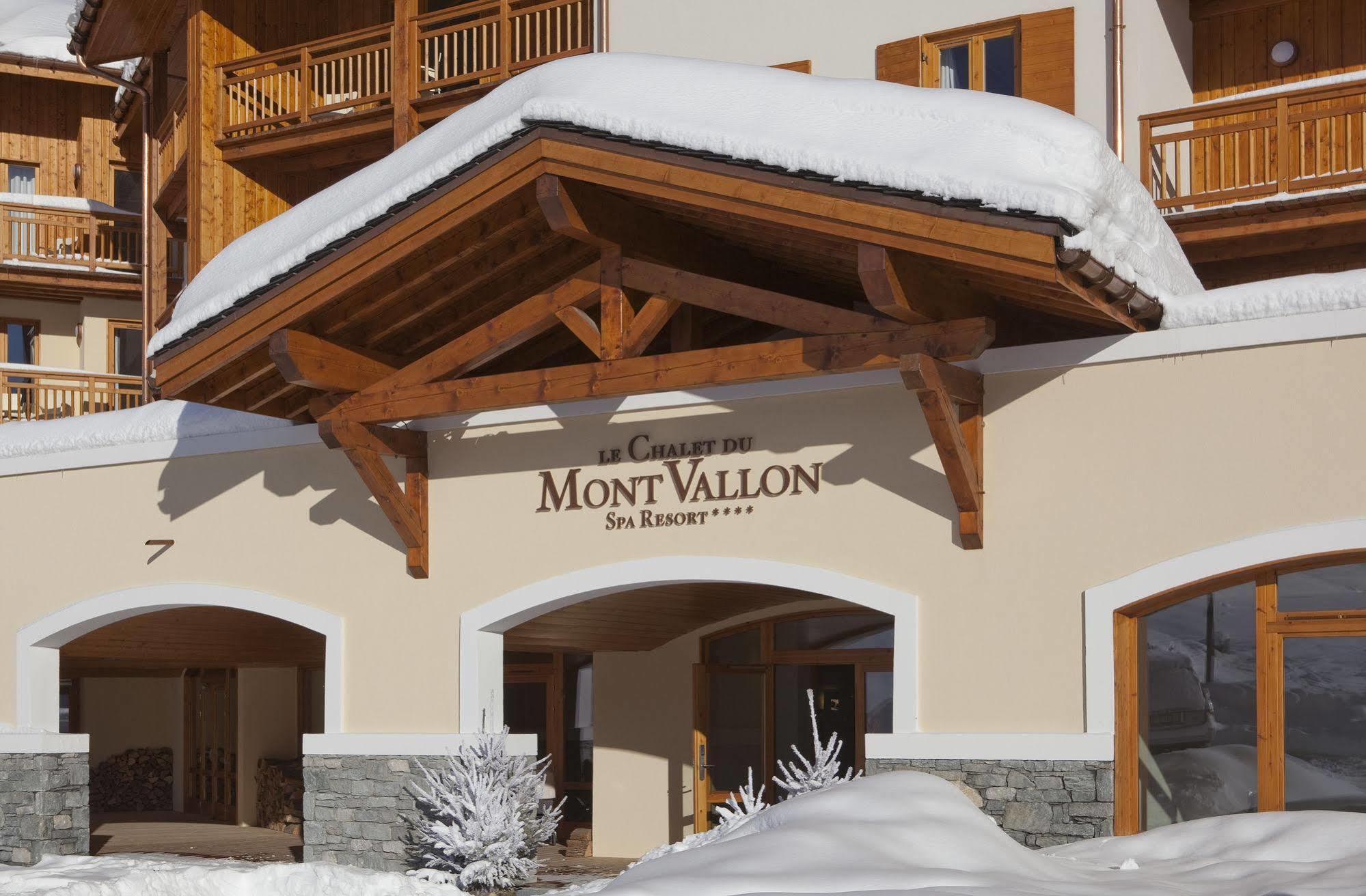 Le Chalet Du Mont Vallon Spa Resort Les Menuires المظهر الخارجي الصورة