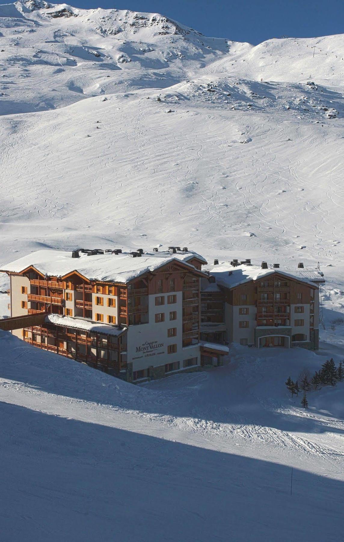 Le Chalet Du Mont Vallon Spa Resort Les Menuires المظهر الخارجي الصورة